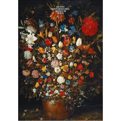 Piatnik - Flowers in a Wooden Vessel Puzzle 1000pc