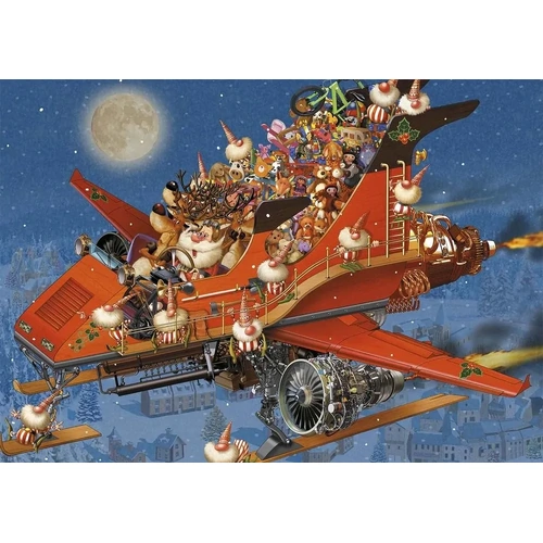 Piatnik - Ruyer, Christmas Jet Puzzle 1000pc