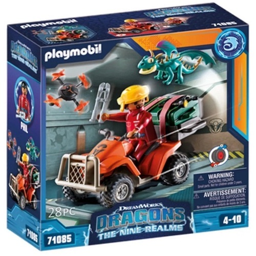 Playmobil - Dragons: The Nine Realms - Icaris Quad with Phil 71085