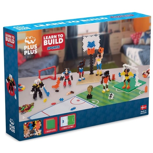 Plus-Plus - Learn to Build - Sports