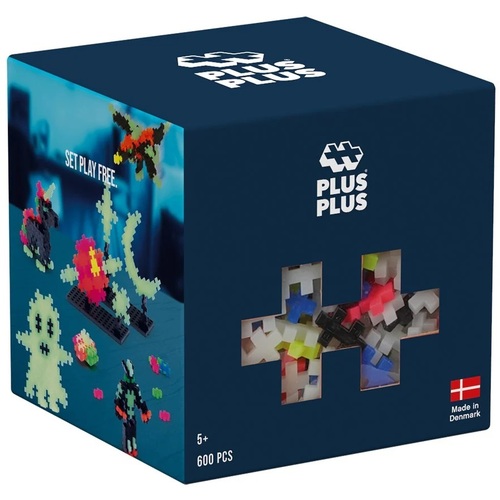 Plus-Plus - Glow Mix 600pc