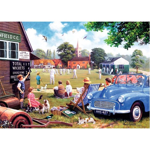 Ravensburger - Leisure Days: The Scoreboard End Puzzle 1000pc