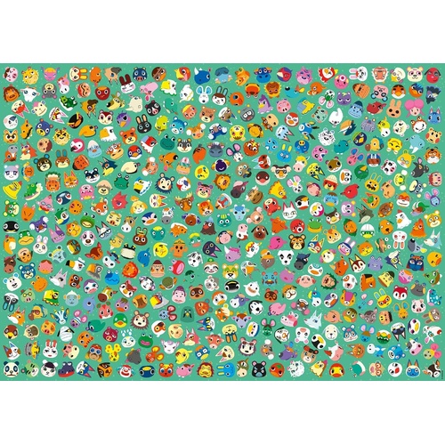 Ravensburger - Animal Crossing Challenge Puzzle 1000pc