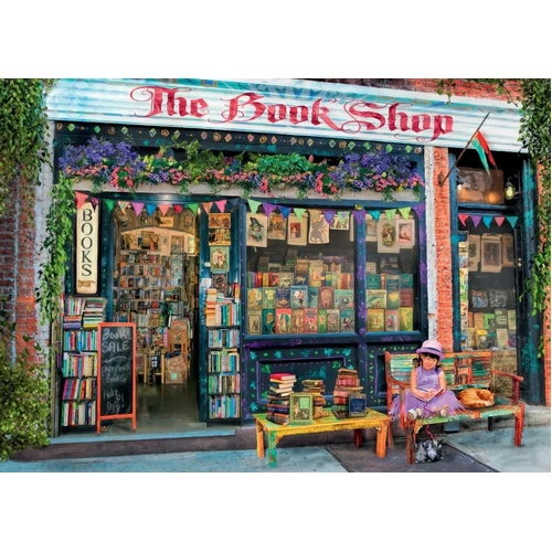 Ravensburger - The Bookshop Puzzle 1000pc