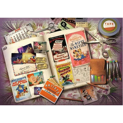 Ravensburger - Disney 1940 Mickey Moments Puzzle 1000pc