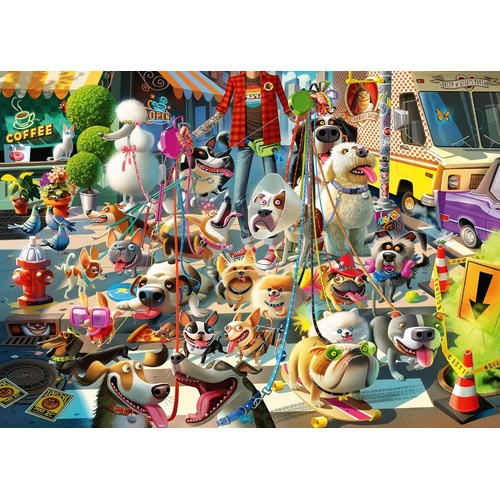Ravensburger - The Dog Walker Puzzle 1000pc
