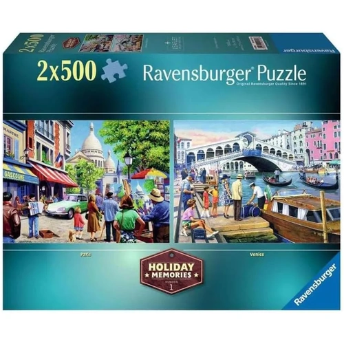 Ravensburger - Holiday Memories Puzzle 2 x 500pc