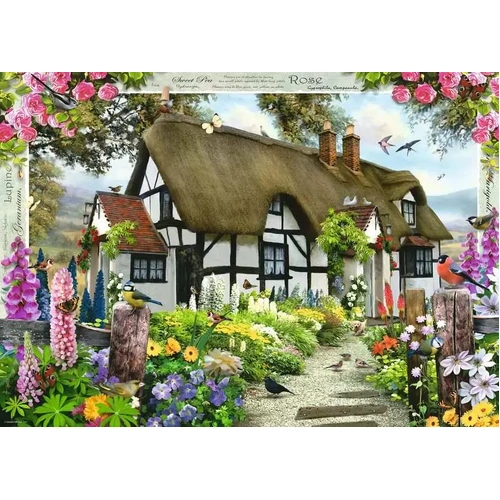 Ravensburger - Rose Cottage Large Format Puzzle 500pc