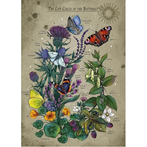 Ravensburger - Life Circle Butterfly Puzzle 1000pc
