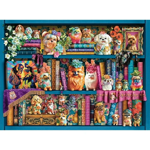 Ravensburger - Precious Porcelain Pups Puzzle 500pc