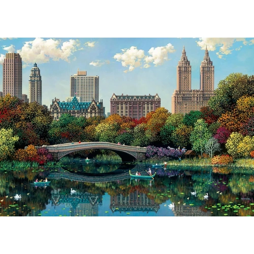 Ravensburger - New York Central Park Bow Bridge Puzzle 1000pc