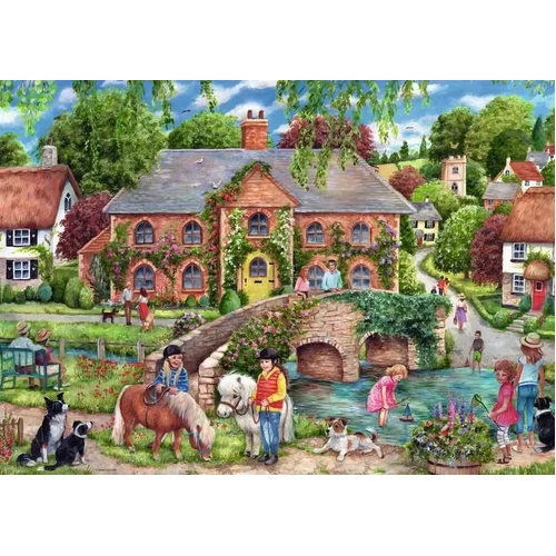 Ravensburger - Village Life Puzzle 1000pc