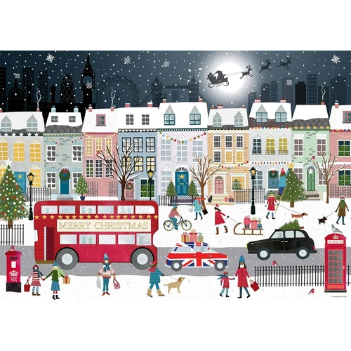 Ravensburger - London's Christmas Spirt Puzzle 1000pc