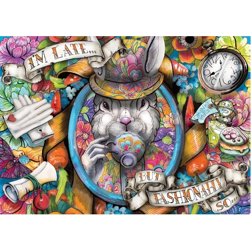 Ravensburger - Fashionably Late Puzzle 1000pc