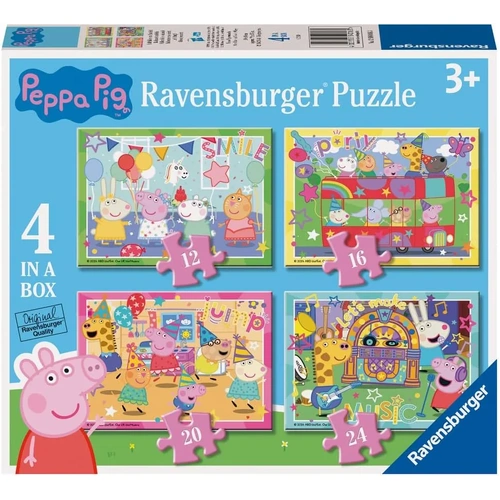 Ravensburger - Peppa Pig 4 Puzzles In A Box