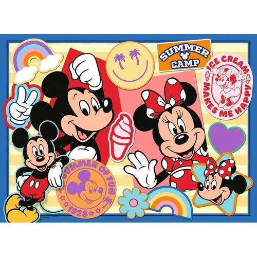 Ravensburger - Disney On The Road With Mickey and Minnie Puzzle 200pc