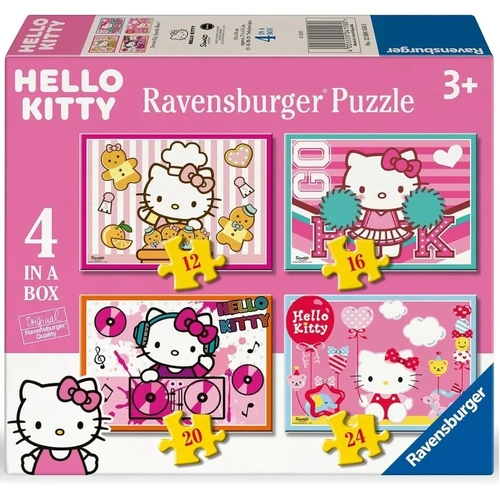 Ravensburger - Hello Kitty 4 Puzzles In A Box