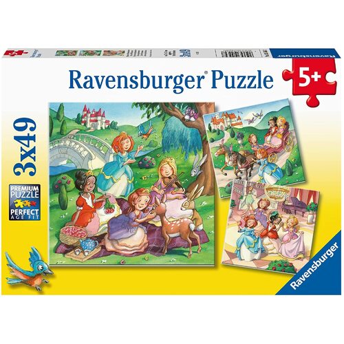 Ravensburger - Little Princesses Puzzle 3x49pc