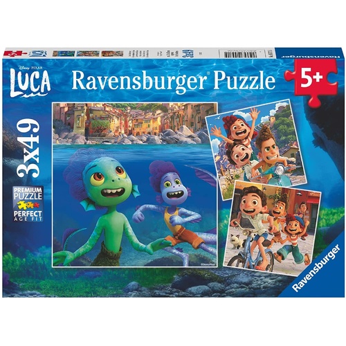 Ravensburger - Disney Pixar Luca Puzzle 3x49pc
