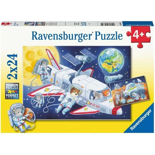 Ravensburger - Journey Through Outer Space Puzzle 2x24pc