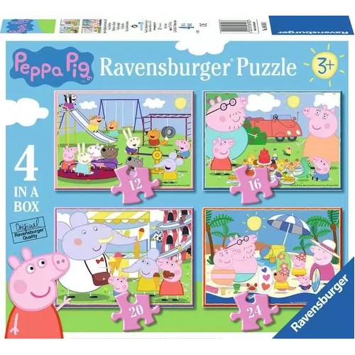 Ravensburger - Peppa Pig 4 Puzzles In A Box