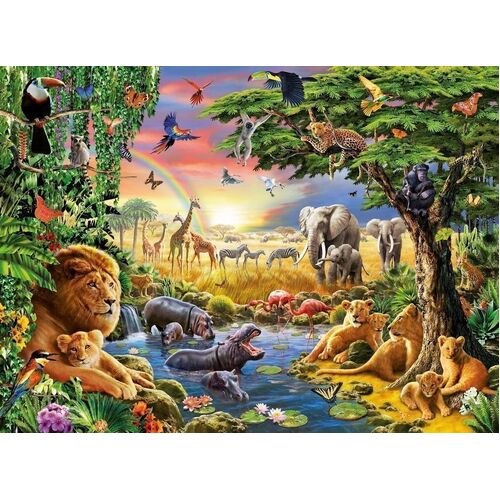 Ravensburger - At the Watering Hole Puzzle 300pc