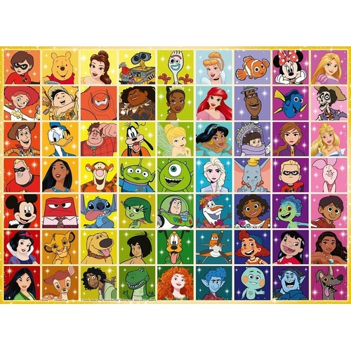 Ravensburger - Disney & Pixar Multi Character Puzzle 100pc