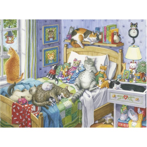 Ravensburger - Cat Nap Large Format Puzzle 500pc