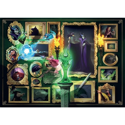 Ravensburger - Disney Villainous: Malificent Puzzle 1000pc