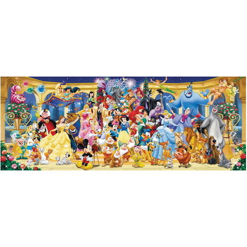 Ravensburger - Disney Characters Panorama Puzzle 1000pc