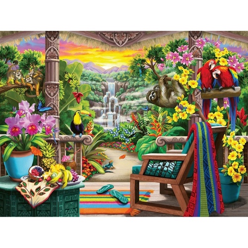 Ravensburger - Tropical Retreat Large Format Puzzle 750pc