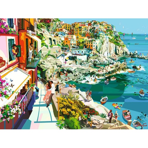 Ravensburger - Romance in Cinque Terre Puzzle 1500pc