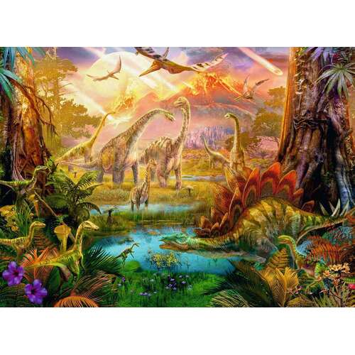 Ravensburger - Land of the Dinosaurs Puzzle 500pc