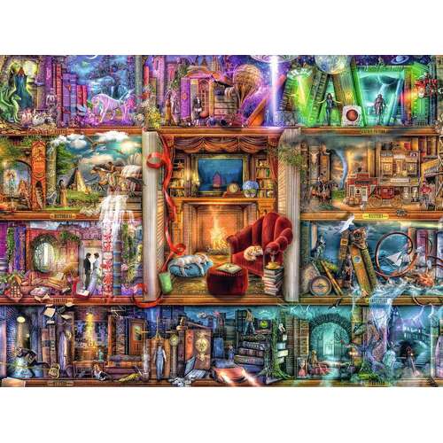 Ravensburger - The Grand Library Puzzle 1500pc