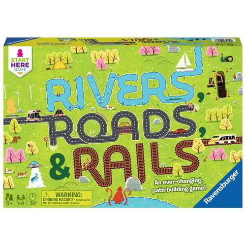 Ravensburger - Rivers Roads & Rails Game