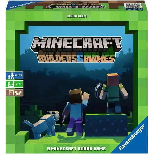 Ravensburger - Minecraft Builders & Biomes Board Game