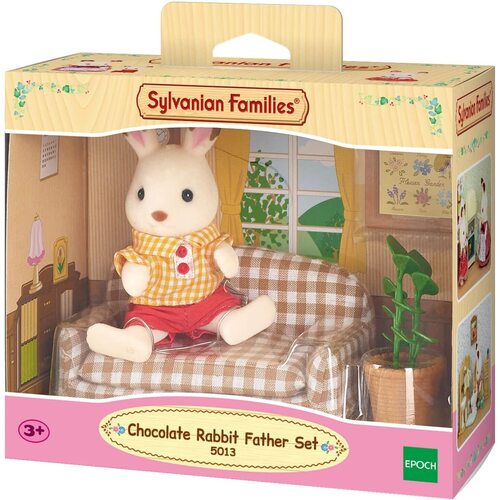 Sylvanian Families - Chocolate Rabbit Father Set