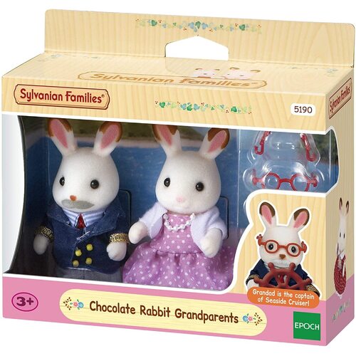 Sylvanian Families - Chocolate Rabbit Grandparents 