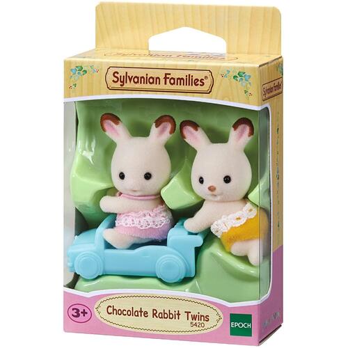 Sylvanian Families - Chocolate Rabbit Twins