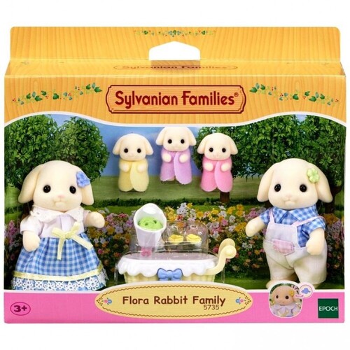 Sylvanian Families - Flora Rabbit Family