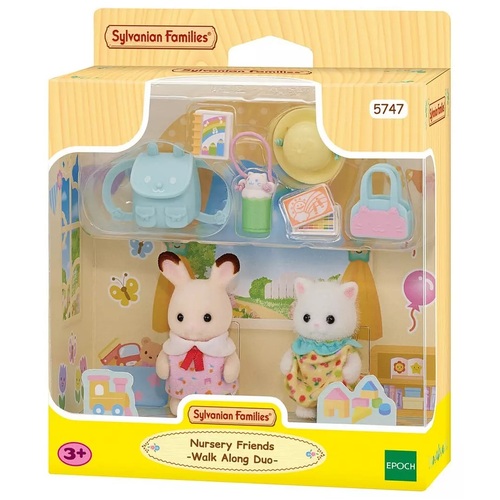 Sylvanian Families - Nursery Friends -Walk Along Duo