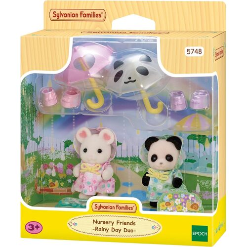 Sylvanian Families - Nursery Friends - Rainy Day Duo