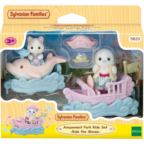Sylvanian Families - Amusement Park Ride Set - Ride the Waves
