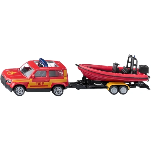 Siku - Land Rover Defender with Boat