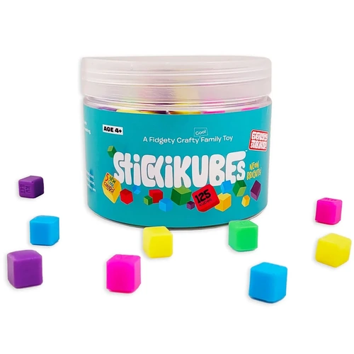 StickiKubes - Neon Brights Tub 125pc