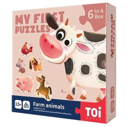 TOI - My First Puzzles - Farm Animals