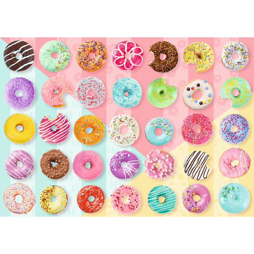 Trefl - Sweet Donuts Puzzle 500pc
