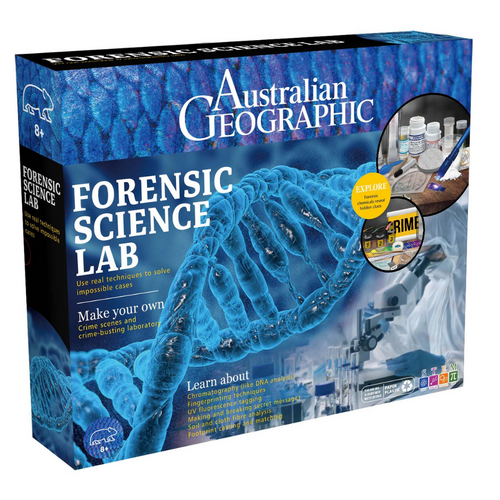 Australian Geographic - Forensic Science Lab