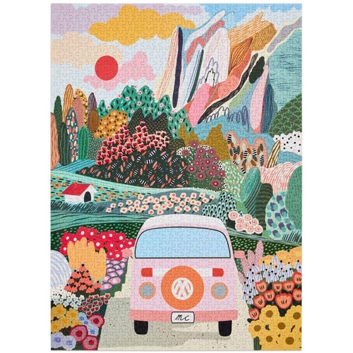 WerkShoppe - Road Trip Puzzle 1000pc